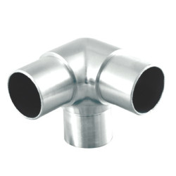 Coude 90° avec prise poteau