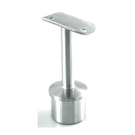 Support main courante sur tube