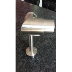 Support main courante 90° sur poteau