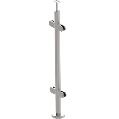 Kits poteaux cables pour garde corps, main courante en inox